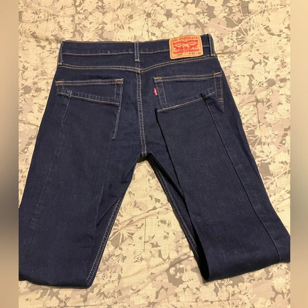 Levi’s 510 Skinny Fit Jeans Men’s W30 L32 Dark Rinse Indigo